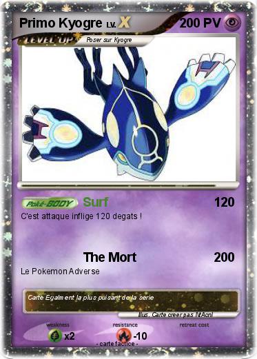 Pokemon Primo Kyogre