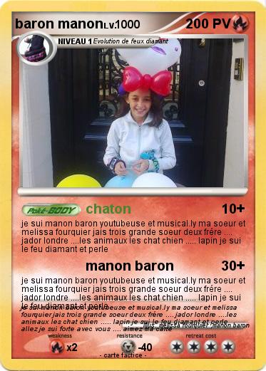 Pokemon baron manon