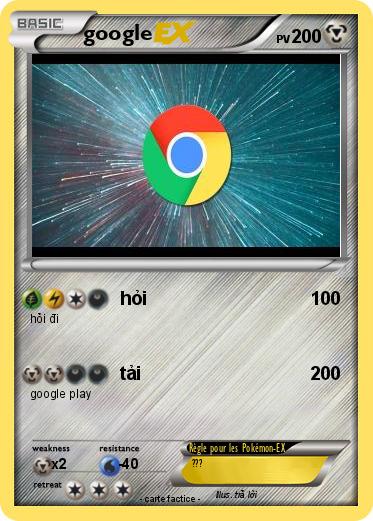 Pokemon google