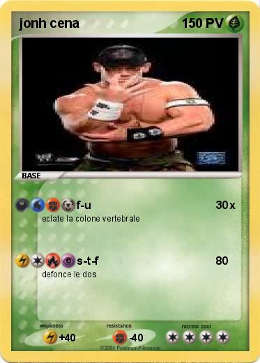Pokemon jonh cena 