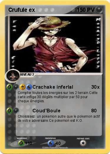 Pokemon Crufule ex