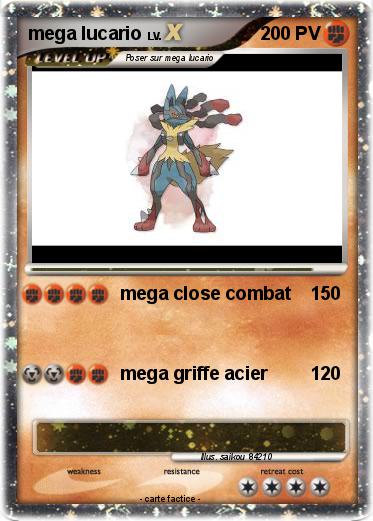 Pokemon mega lucario