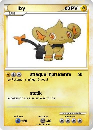 Pokemon lixy