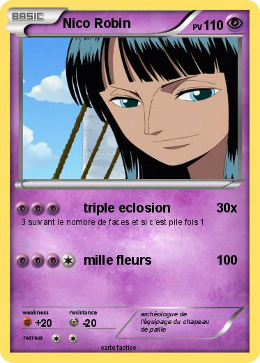 Pokemon Nico Robin