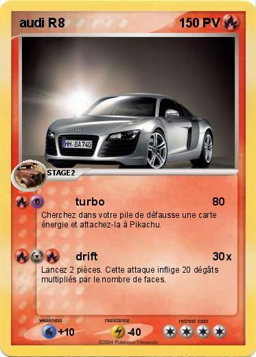 Pokemon audi R8