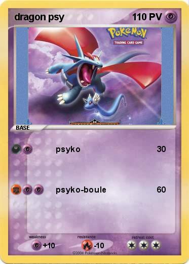 Pokemon dragon psy