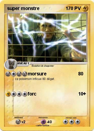 Pokemon super monstre