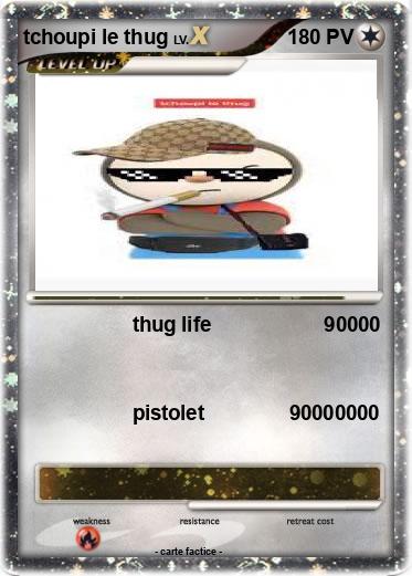 Pokemon tchoupi le thug