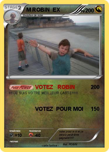 Pokemon M ROBIN  EX
