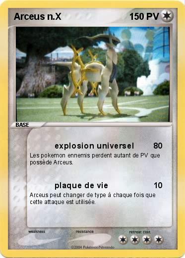 Pokemon Arceus n.X