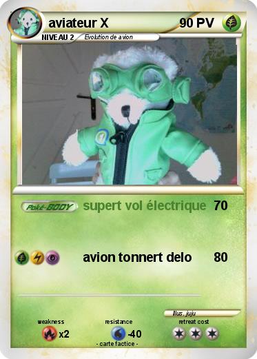Pokemon aviateur X