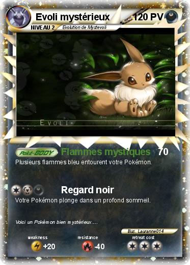 Pokemon Evoli mystérieux
