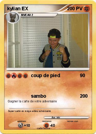 Pokemon kylian EX