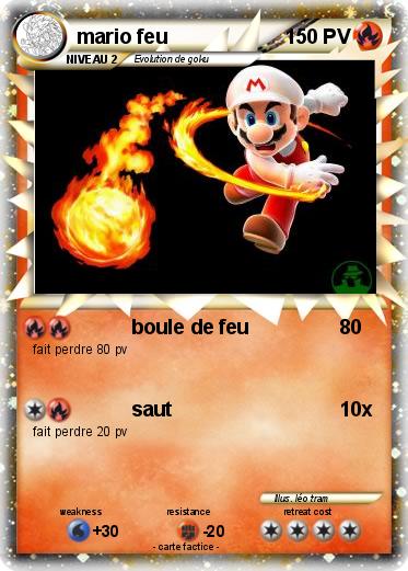Pokemon mario feu