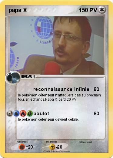 Pokemon papa X