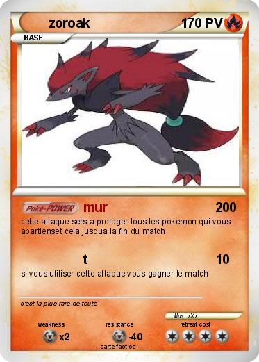 Pokemon zoroak