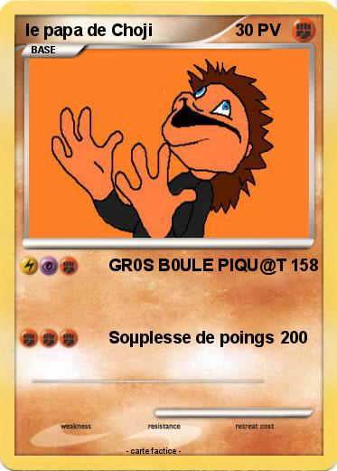 Pokemon le papa de Choji