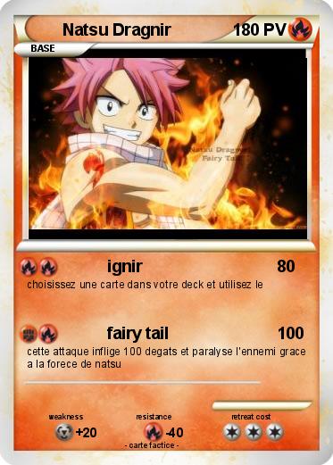 Pokemon Natsu Dragnir