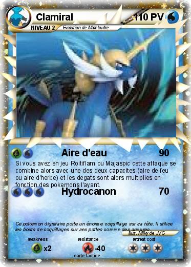 Pokemon Clamiral