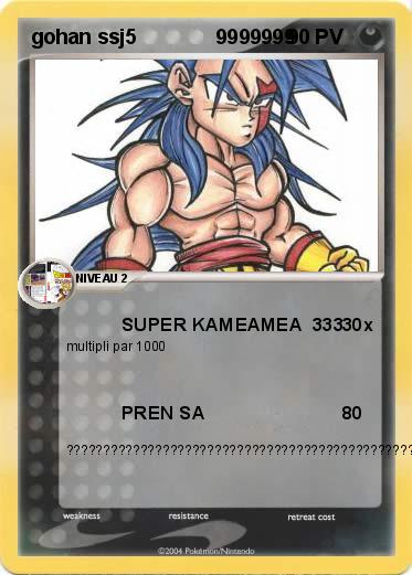 Pokemon gohan ssj5              9999999