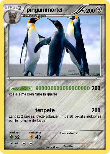 Pokemon pinguinmortel