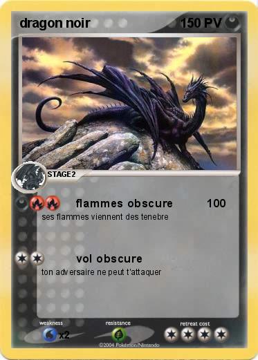 Pokemon dragon noir