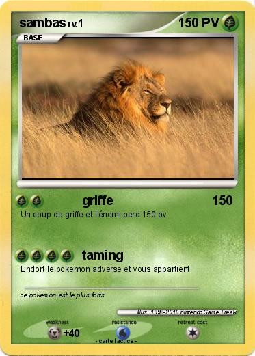 Pokemon sambas