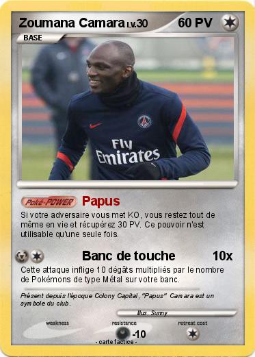 Pokemon Zoumana Camara