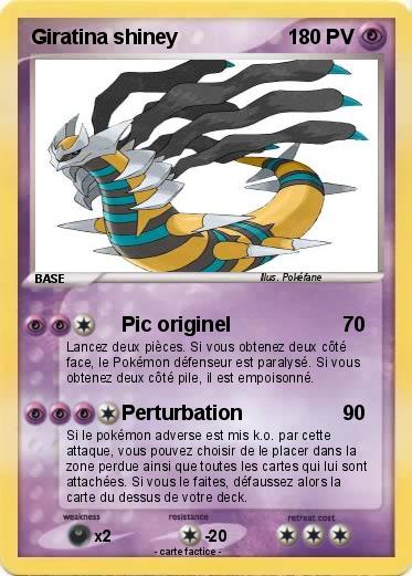 Pokemon Giratina shiney