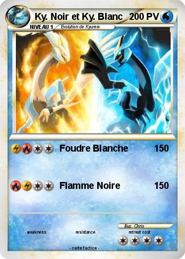Pokemon Ky. Noir et Ky. Blanc