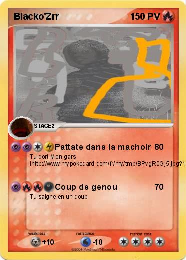 Pokemon Blacko'Zrr