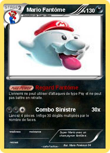 Pokemon Mario Fantôme
