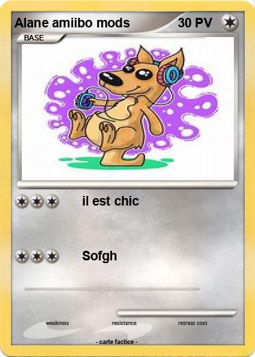 Pokemon Alane amiibo mods