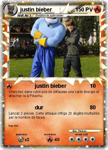 Pokemon justin bieber