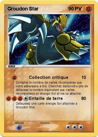 Pokemon Groudon Star