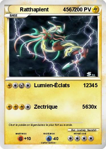 Pokemon Ratthaplent          4567