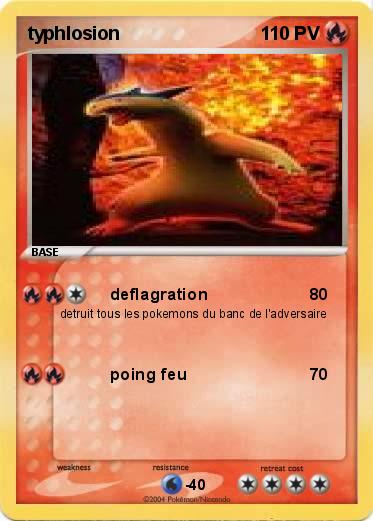 Pokemon typhlosion