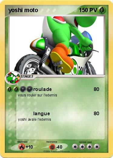 Pokemon yoshi moto
