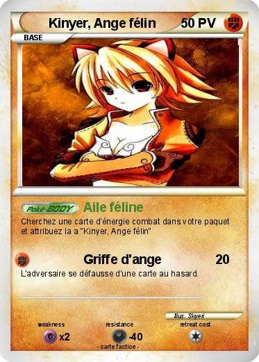 Pokemon Kinyer, Ange félin