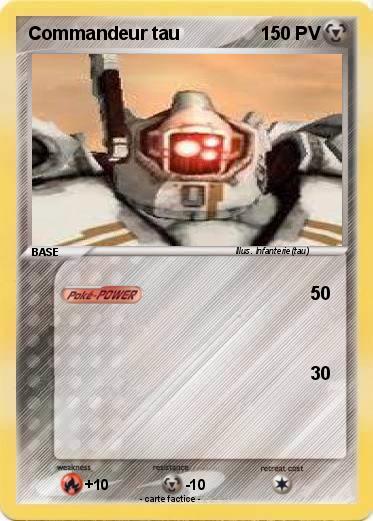Pokemon Commandeur tau