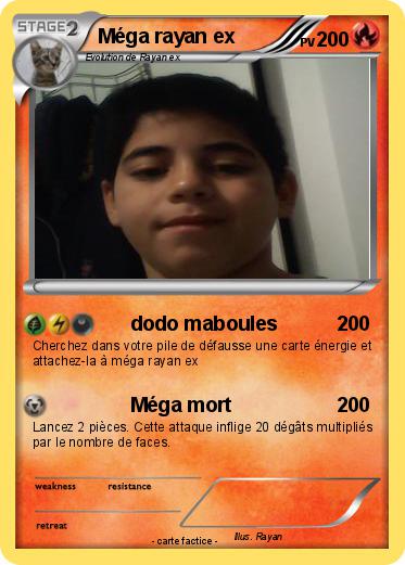 Pokemon Méga rayan ex