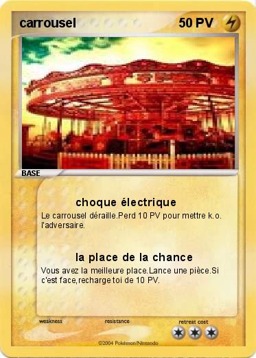 Pokemon carrousel 