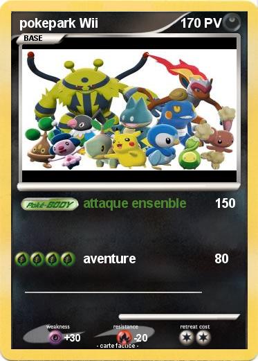 Pokemon pokepark Wii