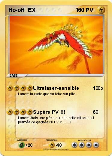 Pokemon Ho-oH  EX                          1
