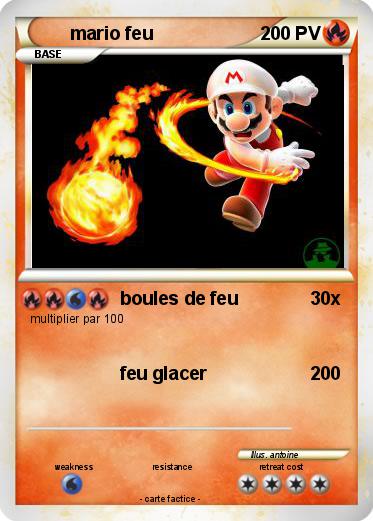 Pokemon mario feu