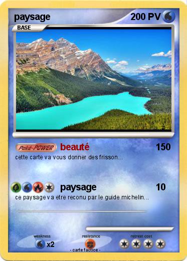 Pokemon paysage