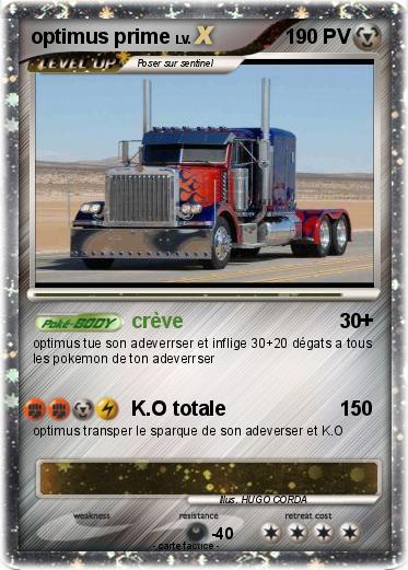 Pokemon optimus prime