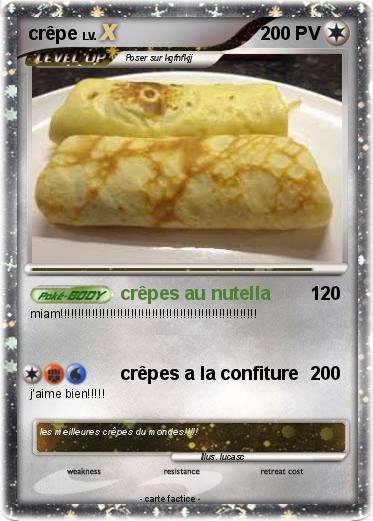 Pokemon crêpe