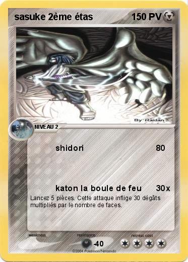 Pokemon sasuke 2ème étas