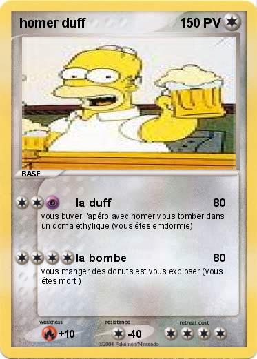 Pokemon homer duff 